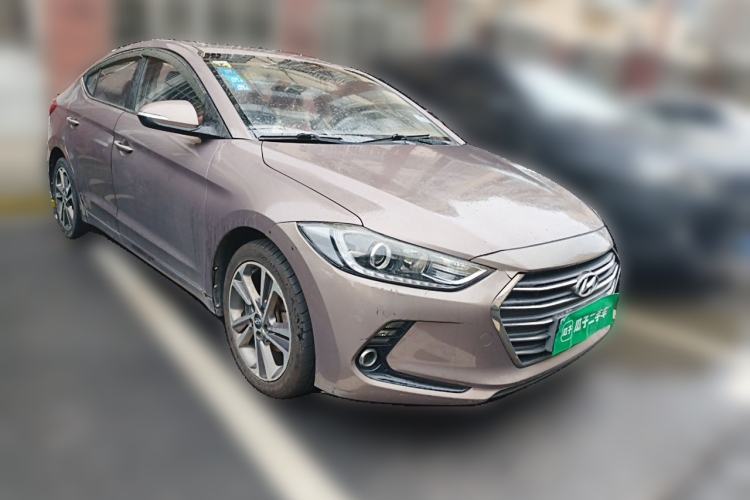 Used Hyundai Elantra (6th Generation / Lingdong) 2016 1.6L Automatic ZhiXuan – Elite Version Front Right 45 Deg