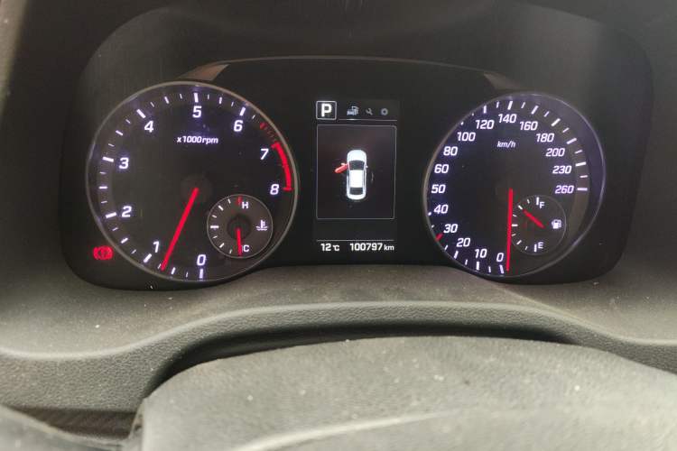 Used Hyundai Elantra (6th Generation / Lingdong) 2016 1.4T Dual-Clutch Xuan Dong · Dynamic Version Instrument Cluster