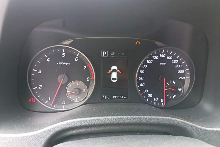 Used Hyundai Elantra (6th Generation / Lingdong) 2016 1.4T Dual-Clutch Xuan Dong·Elite Version Instrument Cluster