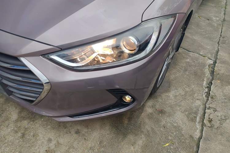 Used Hyundai Elantra (6th Generation / Lingdong) 2016 1.6L Automatic ZhiXuan – Elite Version Left Front Headlight