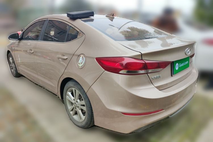 Used Hyundai Elantra (6th Generation / Lingdong) 2016 1.4T Dual-Clutch Xuan Dong · Dynamic Version Rear Left 45 Deg