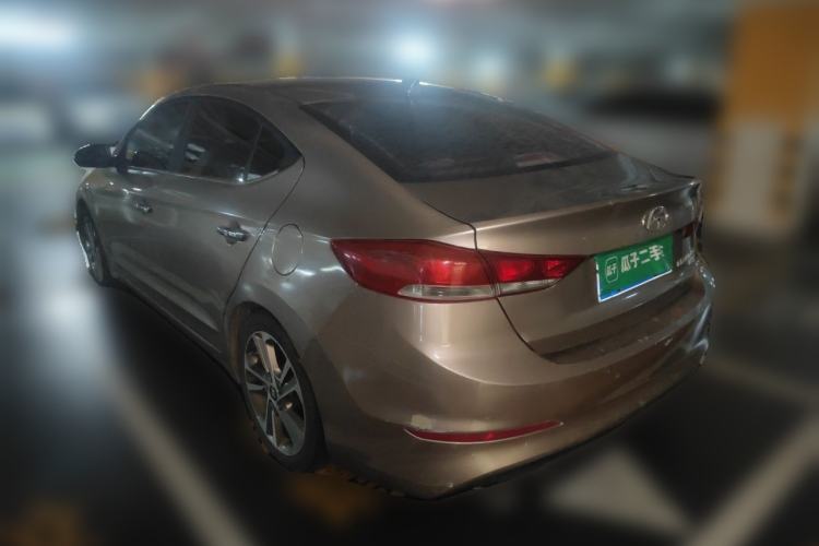 Used Hyundai Elantra (6th Generation / Lingdong) 2016 1.6L Automatic ZhiXuan – Elite Version Rear Left 45 Deg