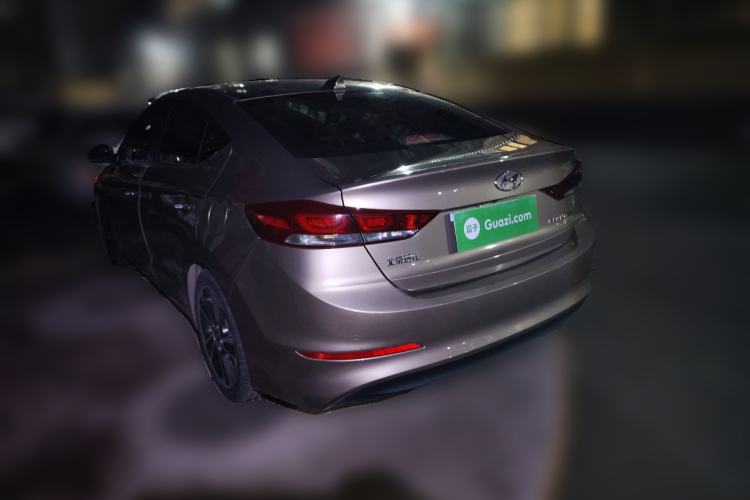 Used Hyundai Elantra (6th Generation / Lingdong) 2016 1.6L Automatic ZhiXuan · Luxury Version Rear Left 45 Deg
