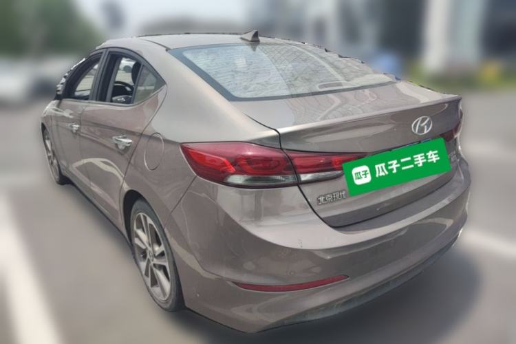 Used Hyundai Elantra (6th Generation / Lingdong) 2016 1.6L Automatic ZhiXuan · Luxury Version Rear Left 45 Deg