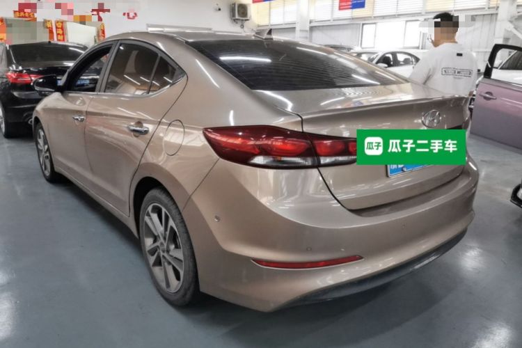 Used Hyundai Elantra (6th Generation / Lingdong) 2016 1.6L Automatic ZhiXuan – Elite Version Rear Left 45 Deg