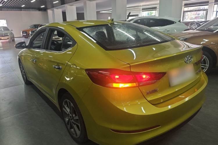 Used Hyundai Elantra (6th Generation / Lingdong) 2016 1.6L Automatic ZhiXuan – Elite Version Rear Left 45 Deg