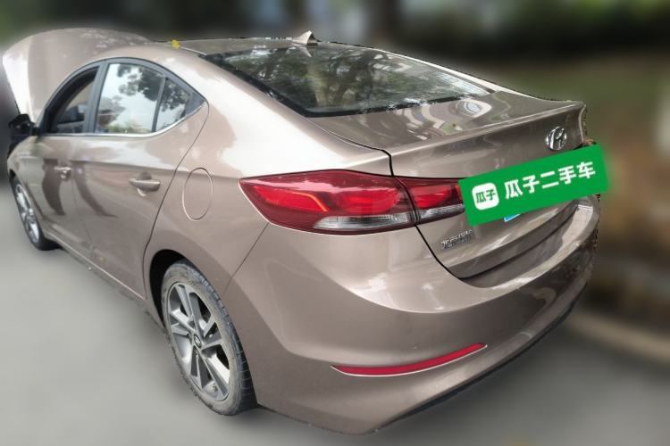 Used Hyundai Elantra (6th Generation / Lingdong) 2016 1.6L Automatic ZhiXuan – Elite Version Rear Left 45 Deg