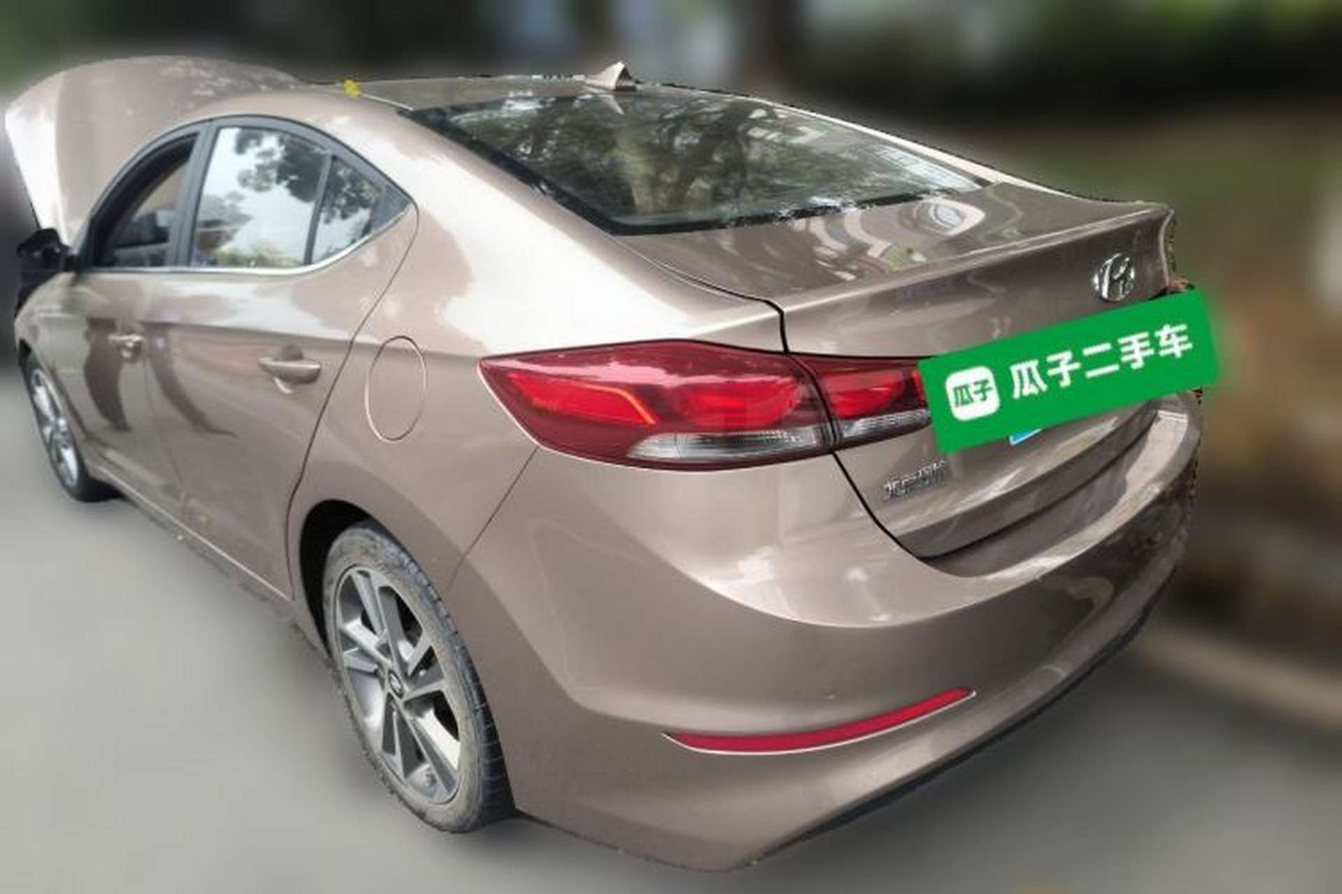 Used Hyundai Elantra (6th Generation / Lingdong) 2016 1.6L Automatic ZhiXuan – Elite Version Rear Left 45 Deg