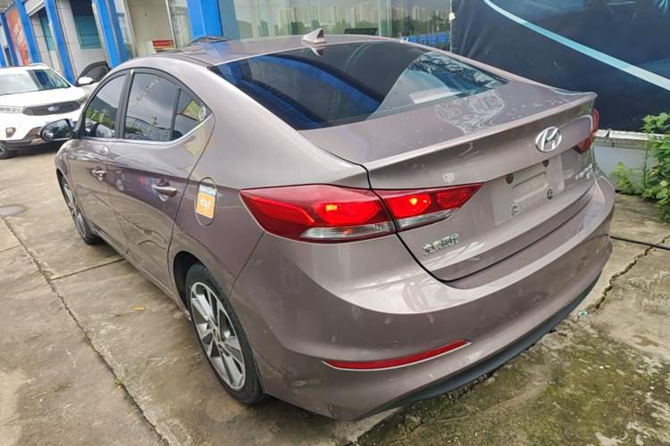 Used Hyundai Elantra (6th Generation / Lingdong) 2016 1.6L Automatic ZhiXuan – Elite Version Rear Left 45 Deg