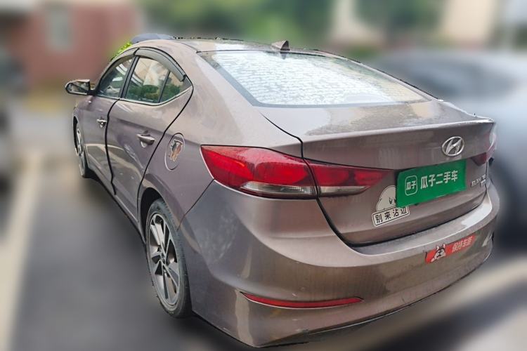 Used Hyundai Elantra (6th Generation / Lingdong) 2016 1.6L Automatic ZhiXuan – Elite Version Rear Left 45 Deg