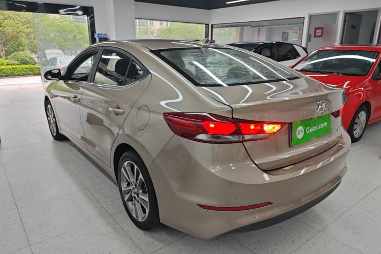 Used Hyundai Elantra (6th Generation / Lingdong) 2016 1.6L Automatic ZhiXuan – Elite Version Rear Left 45 Deg