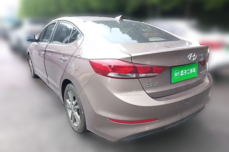 Used Hyundai Elantra (6th Generation / Lingdong) 2016 1.4T Dual-Clutch Xuan Dong·Elite Version Rear Left 45 Deg