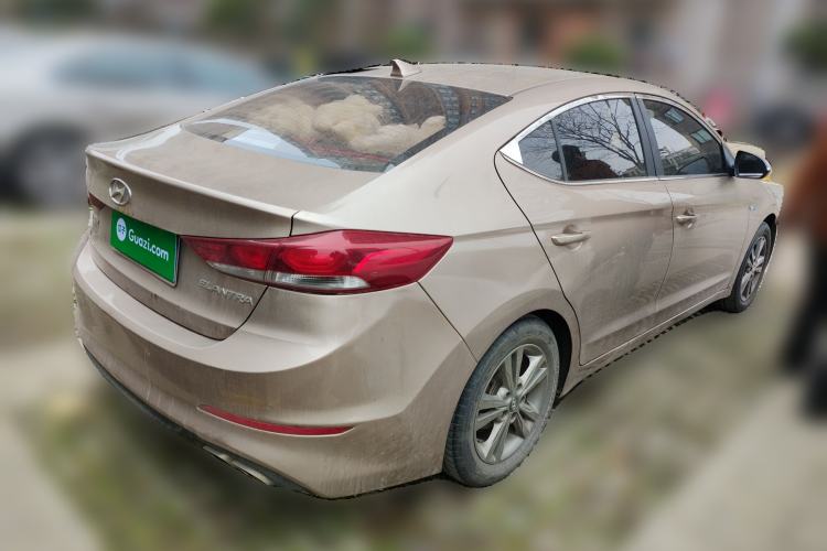 Used Hyundai Elantra (6th Generation / Lingdong) 2016 1.4T Dual-Clutch Xuan Dong · Dynamic Version Rear Right 45 Deg