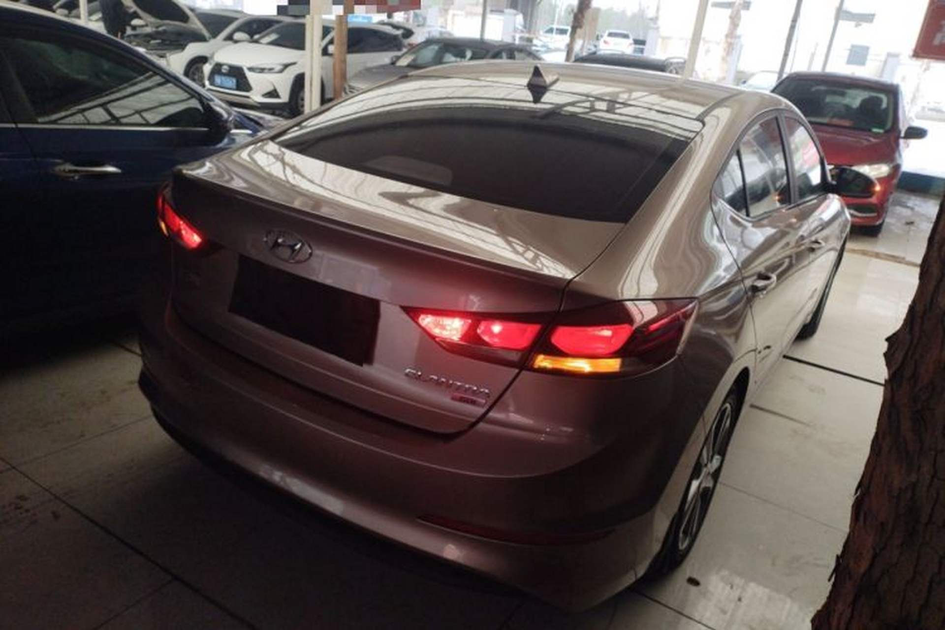 Used Hyundai Elantra (6th Generation / Lingdong) 2016 1.6L Automatic ZhiXuan – Elite Version Rear Right 45 Deg