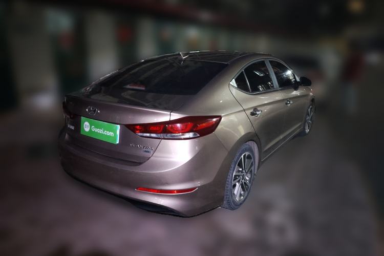 Used Hyundai Elantra (6th Generation / Lingdong) 2016 1.6L Automatic ZhiXuan · Luxury Version Rear Right 45 Deg
