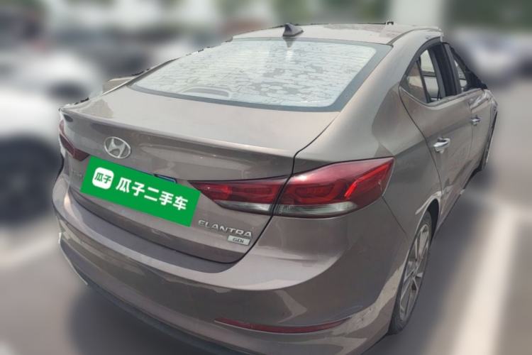 Used Hyundai Elantra (6th Generation / Lingdong) 2016 1.6L Automatic ZhiXuan · Luxury Version Rear Right 45 Deg