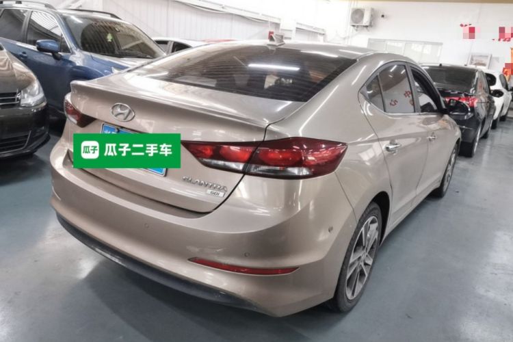Used Hyundai Elantra (6th Generation / Lingdong) 2016 1.6L Automatic ZhiXuan – Elite Version Rear Right 45 Deg