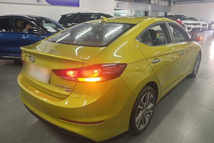 Used Hyundai Elantra (6th Generation / Lingdong) 2016 1.6L Automatic ZhiXuan – Elite Version Rear Right 45 Deg