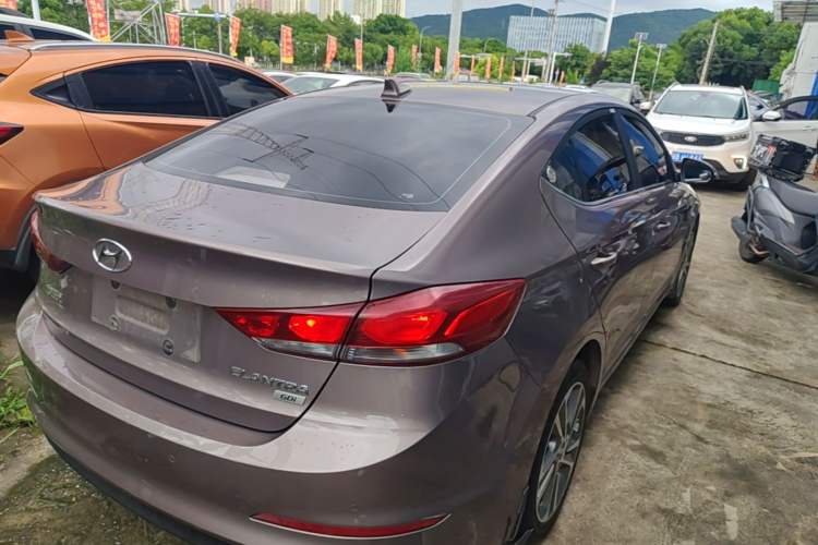 Used Hyundai Elantra (6th Generation / Lingdong) 2016 1.6L Automatic ZhiXuan – Elite Version Rear Right 45 Deg
