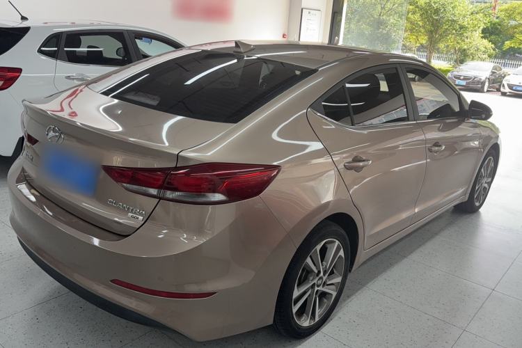 Used Hyundai Elantra (6th Generation / Lingdong) 2016 1.6L Automatic ZhiXuan – Elite Version Rear Right 45 Deg
