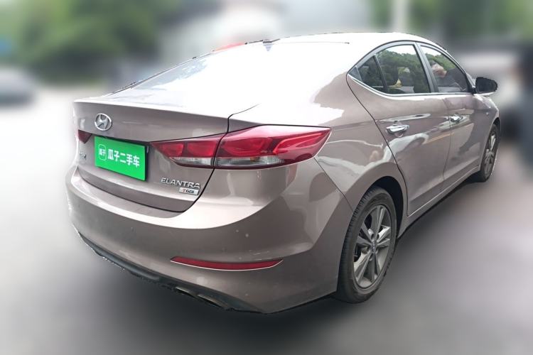 Used Hyundai Elantra (6th Generation / Lingdong) 2016 1.4T Dual-Clutch Xuan Dong·Elite Version Rear Right 45 Deg