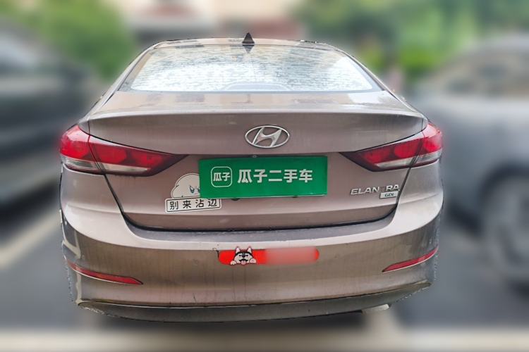 Used Hyundai Elantra (6th Generation / Lingdong) 2016 1.6L Automatic ZhiXuan – Elite Version Rear