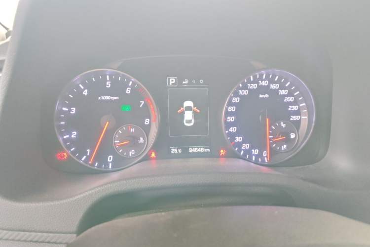 Used Hyundai Elantra (6th Generation / Lingdong) 2018 1.4T Dual-Clutch Xuan Dong · Dynamic Edition Instrument Cluster