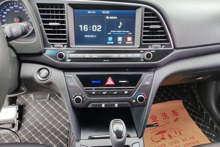 Used Hyundai Elantra (6th Generation / Lingdong) 2018 1.4T Dual-Clutch Xuan Dong · Dynamic Edition Audio And AC Panel