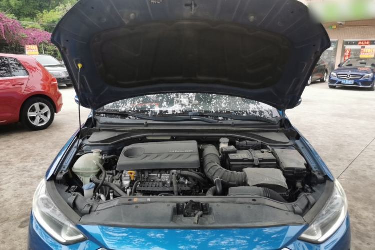Used Hyundai Elantra (6th Generation / Lingdong) 2018 1.4T Dual-Clutch Xuan Dong · Dynamic Edition Engine Bay