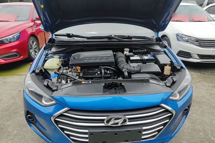 Used Hyundai Elantra (6th Generation / Lingdong) 2018 1.4T Dual-Clutch Xuan Dong · Dynamic Edition Engine Bay