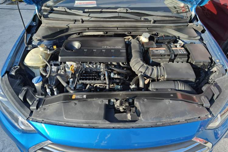 Used Hyundai Elantra (6th Generation / Lingdong) 2018 1.4T Dual-Clutch Xuan Dong · Dynamic Edition Engine Bay