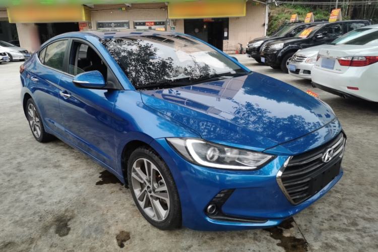 Used Hyundai Elantra (6th Generation / Lingdong) 2018 1.4T Dual-Clutch Xuan Dong · Dynamic Edition Front Right 45 Deg