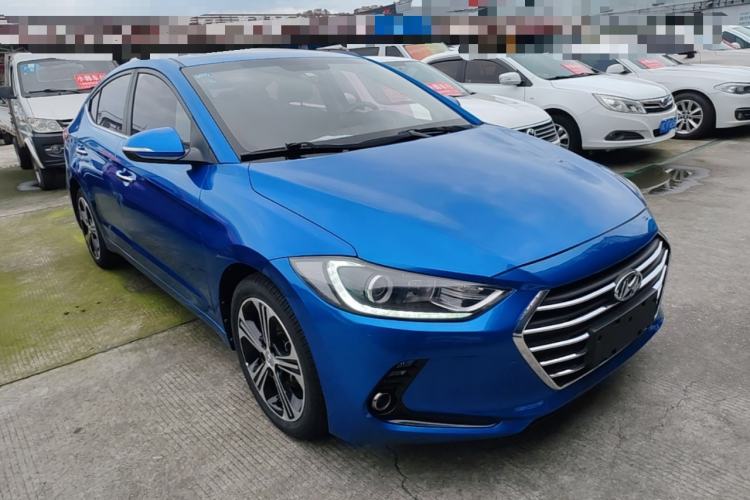 Used Hyundai Elantra (6th Generation / Lingdong) 2018 1.4T Dual-Clutch Xuan Dong · Dynamic Edition Front Right 45 Deg