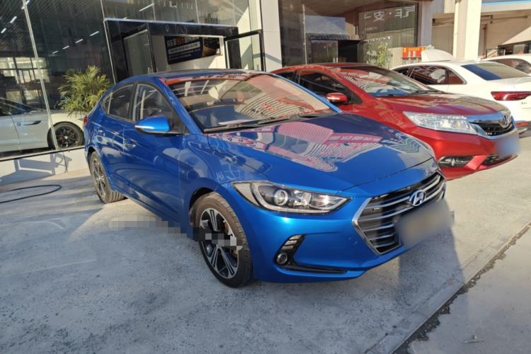 Used Hyundai Elantra (6th Generation / Lingdong) 2018 1.4T Dual-Clutch Xuan Dong · Dynamic Edition Front Right 45 Deg