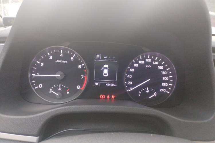 Used Hyundai Elantra (6th Generation / Lingdong) 2018 1.6L Automatic 15th Anniversary Special Edition Instrument Cluster
