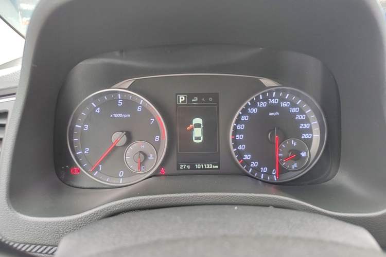 Used Hyundai Elantra (6th Generation / Lingdong) 2018 1.4T Dual-Clutch Xuan Dong · Dynamic Edition Instrument Cluster