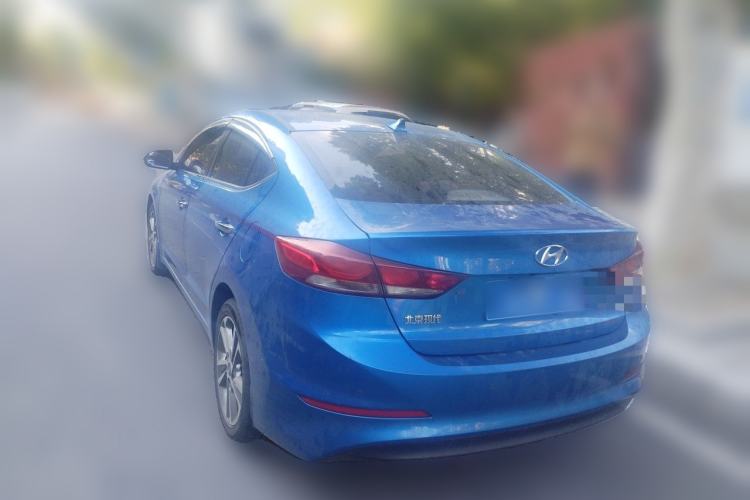 Used Hyundai Elantra (6th Generation / Lingdong) 2018 1.6L Automatic 15th Anniversary Special Edition Rear Left 45 Deg