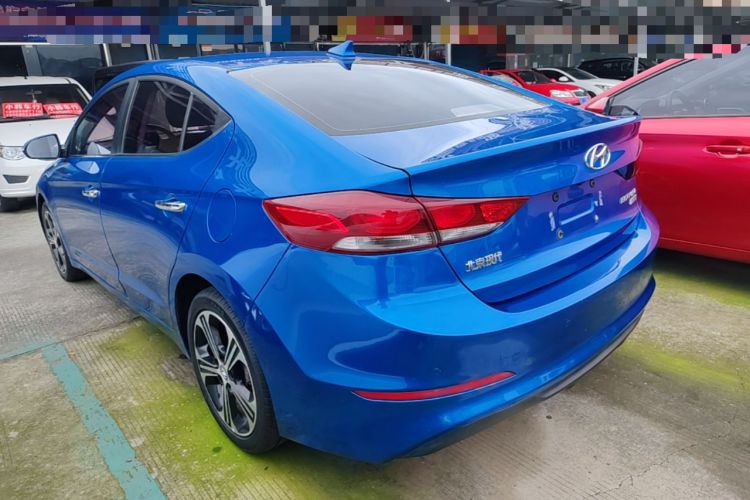 Used Hyundai Elantra (6th Generation / Lingdong) 2018 1.4T Dual-Clutch Xuan Dong · Dynamic Edition Rear Left 45 Deg
