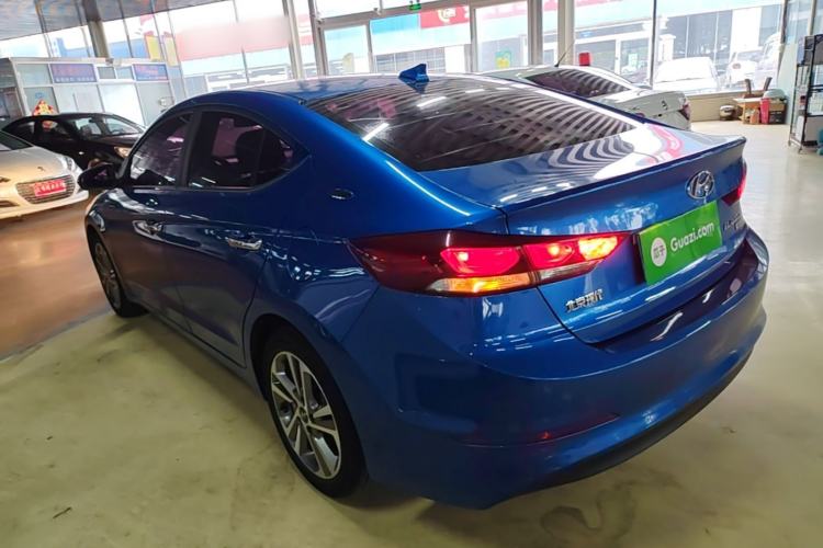 Used Hyundai Elantra (6th Generation / Lingdong) 2018 1.6L Automatic 15th Anniversary Special Edition Rear Left 45 Deg