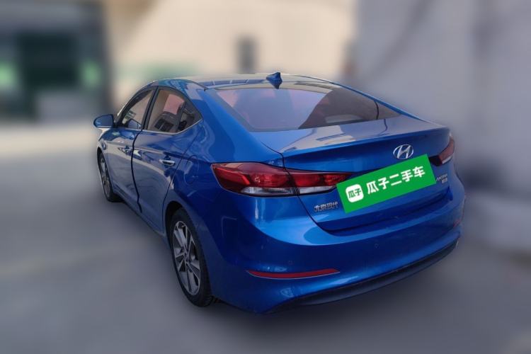 Used Hyundai Elantra (6th Generation / Lingdong) 2018 1.6L Automatic 15th Anniversary Special Edition Rear Left 45 Deg