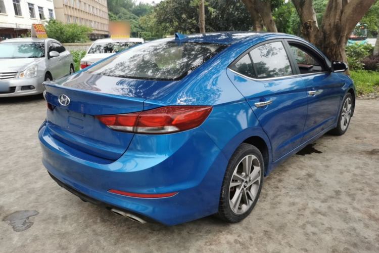 Used Hyundai Elantra (6th Generation / Lingdong) 2018 1.4T Dual-Clutch Xuan Dong · Dynamic Edition Rear Right 45 Deg