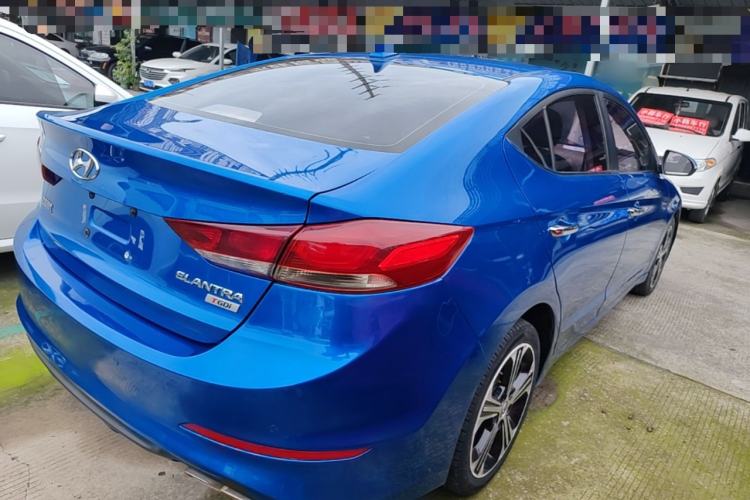 Used Hyundai Elantra (6th Generation / Lingdong) 2018 1.4T Dual-Clutch Xuan Dong · Dynamic Edition Rear Right 45 Deg