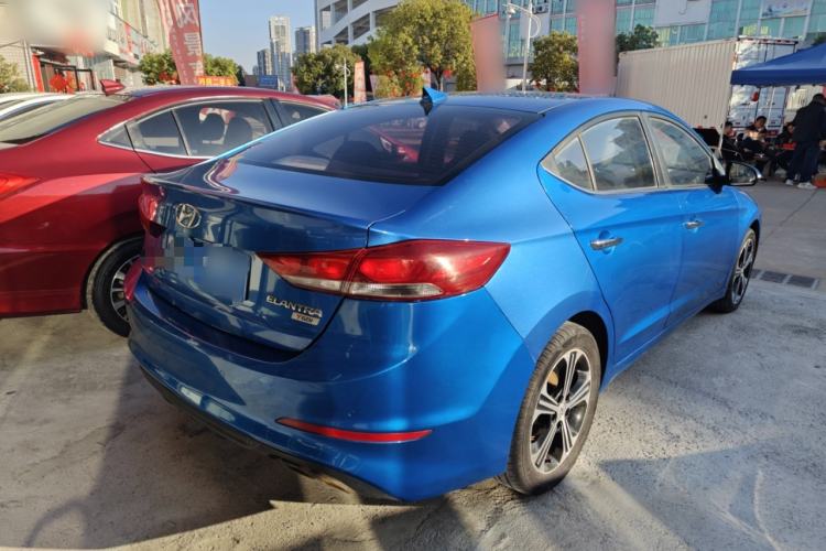 Used Hyundai Elantra (6th Generation / Lingdong) 2018 1.4T Dual-Clutch Xuan Dong · Dynamic Edition Rear Right 45 Deg