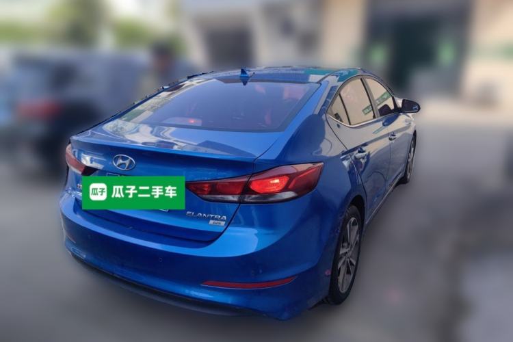 Used Hyundai Elantra (6th Generation / Lingdong) 2018 1.6L Automatic 15th Anniversary Special Edition Rear Right 45 Deg