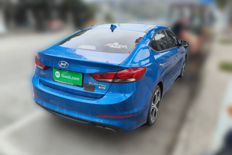 Used Hyundai Elantra (6th Generation / Lingdong) 2018 1.4T Dual-Clutch Xuan Dong · Dynamic Edition Rear Right 45 Deg