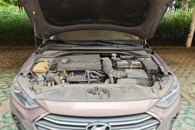 Used Hyundai Elantra (6th Generation / Lingdong) 2018 1.4T Dual-Clutch Xuan Dong · Dynamic Edition Engine Bay