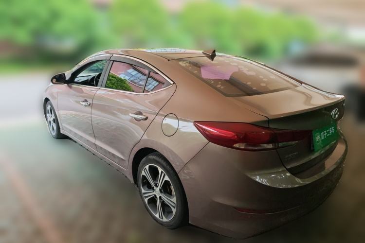 Used Hyundai Elantra (6th Generation / Lingdong) 2018 1.4T Dual-Clutch Xuan Dong · Dynamic Edition Rear Left 45 Deg