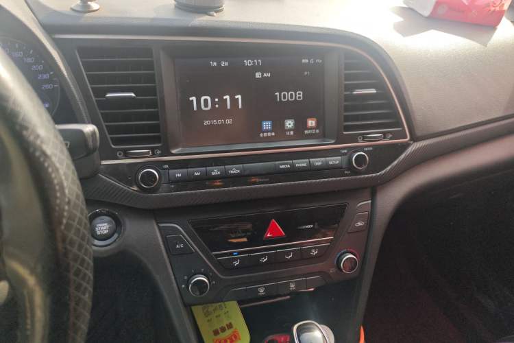 Used Hyundai Elantra (6th Generation / Lingdong) 2018 1.4T Dual-Clutch Xuan Dong · Dynamic Edition Audio And AC Panel