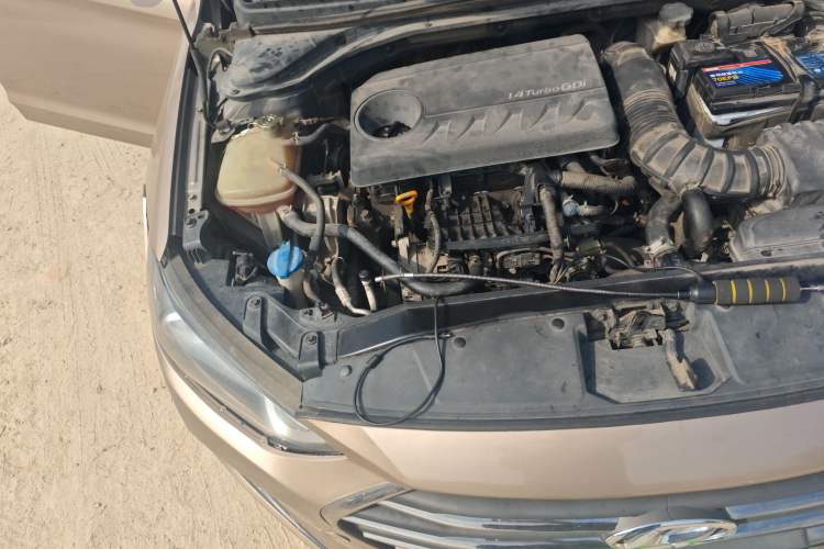 Used Hyundai Elantra (6th Generation / Lingdong) 2018 1.4T Dual-Clutch Xuan Dong · Dynamic Edition Engine Bay Right