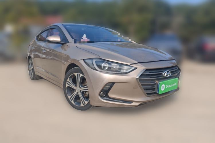 Used Hyundai Elantra (6th Generation / Lingdong) 2018 1.4T Dual-Clutch Xuan Dong · Dynamic Edition Front Right 45 Deg